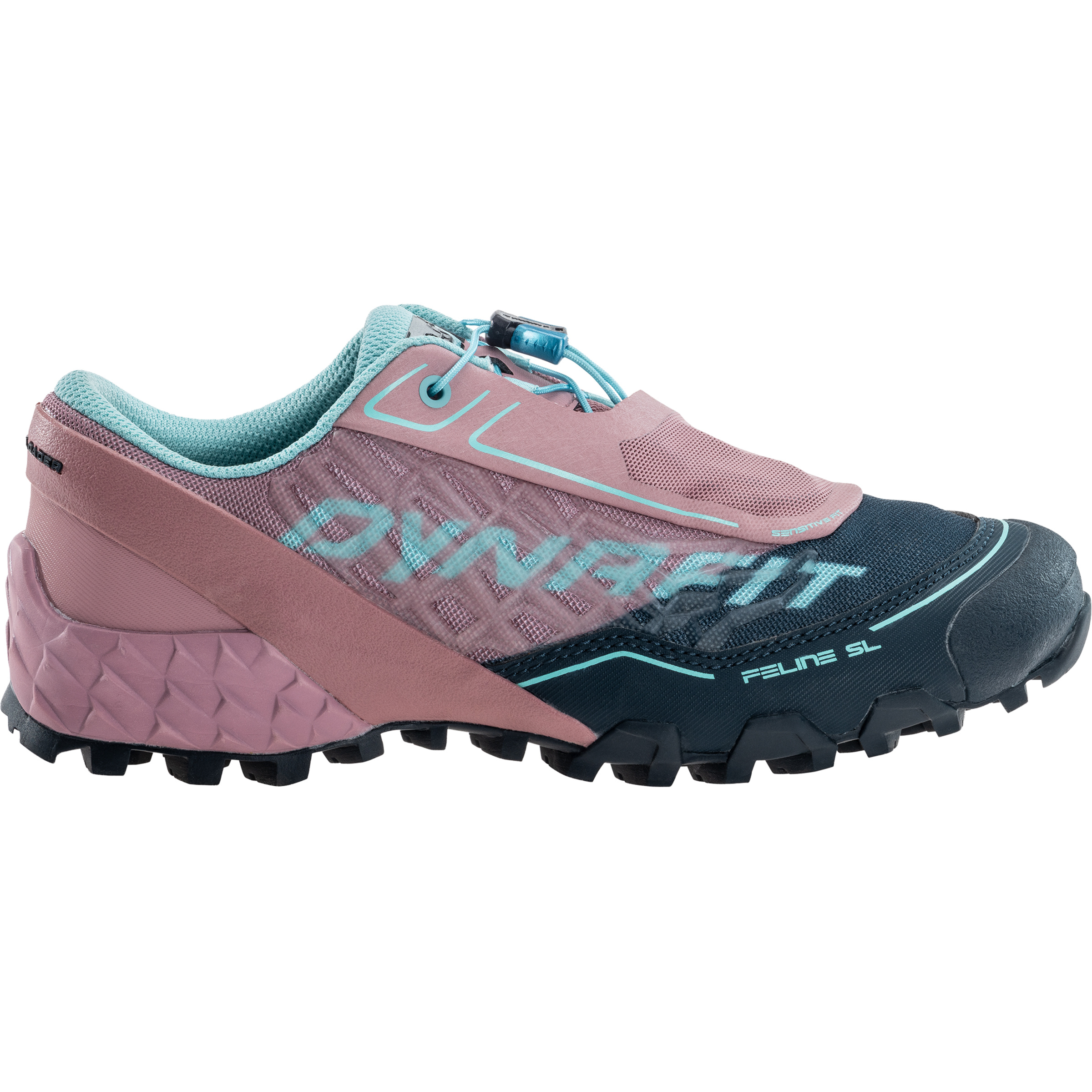 Dynafit Feline SL Damen Zustiegsschuhe blau Größe 36 Trailrunning Schnell trocknend