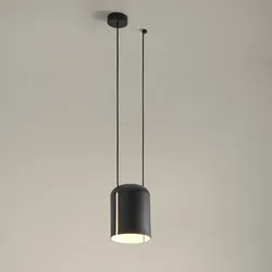 LEDS C4 Pendelleuchte ATTIC RECTANGULAR SHAPE V E27 15W schwarz LEDS-00-7390-05-05