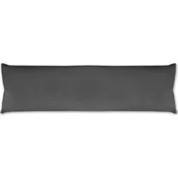 Bestlivings Seitenschläfer Kissenhülle ca. 40x140cm anthrazit - dunkelgrau