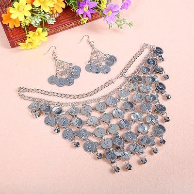 Tanz Accessoires Schmuck Damen Training Metall Münzen / Bauchtanz / Aufführung