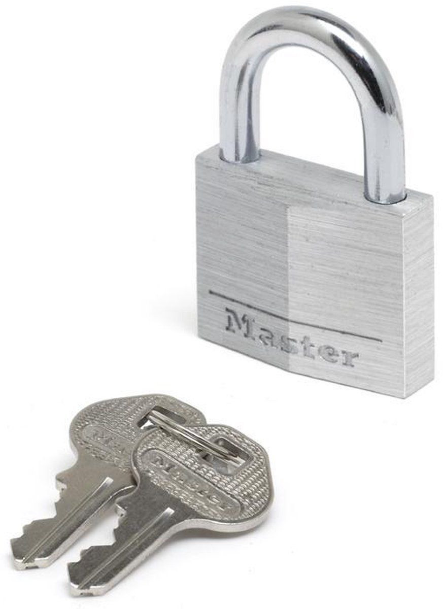 Master Lock 9140EURD Hangslot - Massief Aluminium - 40 mm