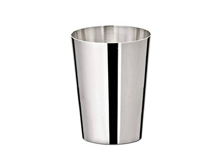 EDZARD Likörbecher Sandy, Höhe 4,5 cm, Füllmenge 2 cl, Echtsilber 925/000 Silbergewicht 28 Gramm, echt silberner Schnapsbecher, Silber Becher für Likör, Obstler, Ouzo