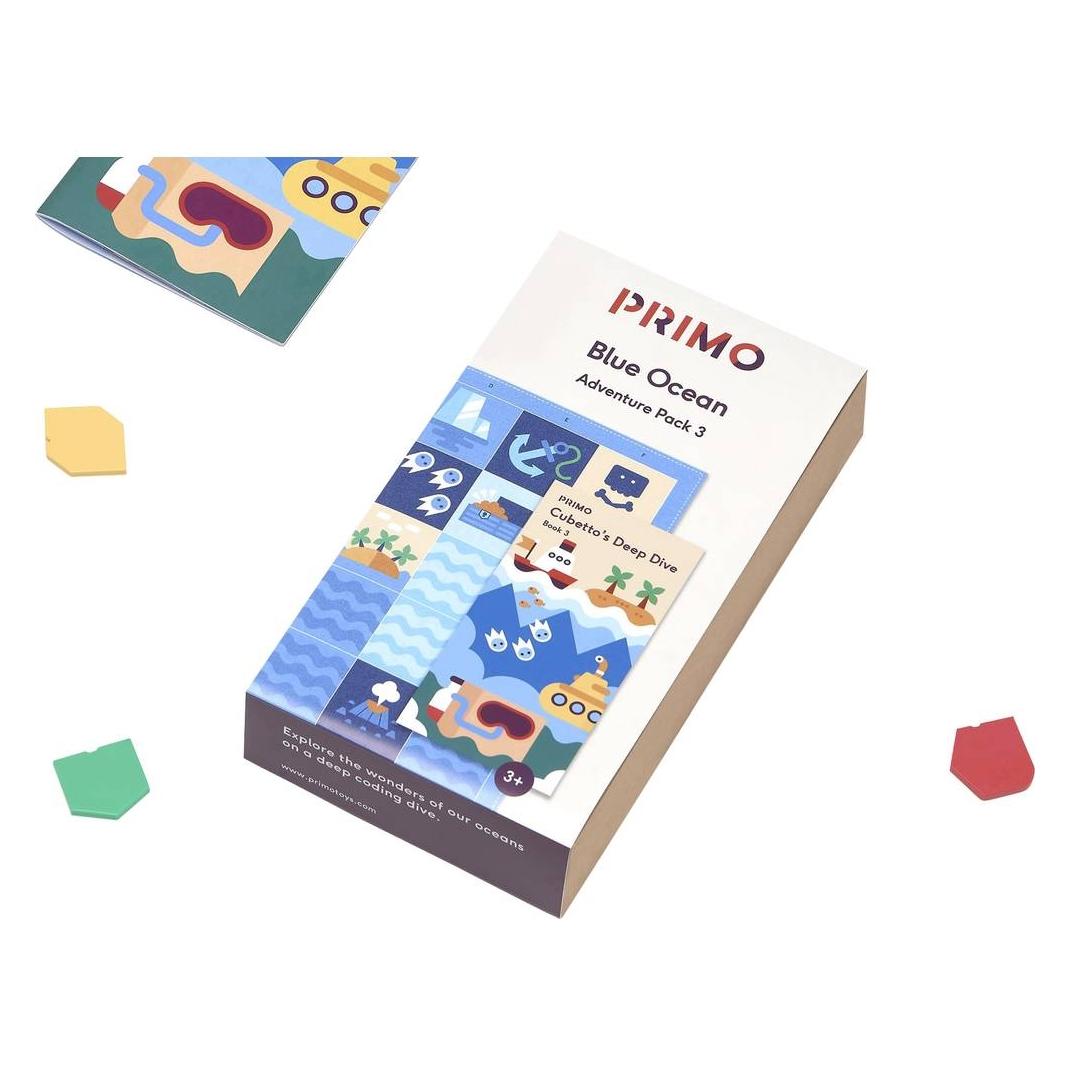 Primotoys Cubetto Abenteuer-Paket Ozean (PRIMO009A-DE)