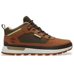 Timberland für Herren. TB0A6DKNA4G1 Field Trekker Lederschuh braun (43), Wohnung, Schnürsenkel, Lässig, Draußen