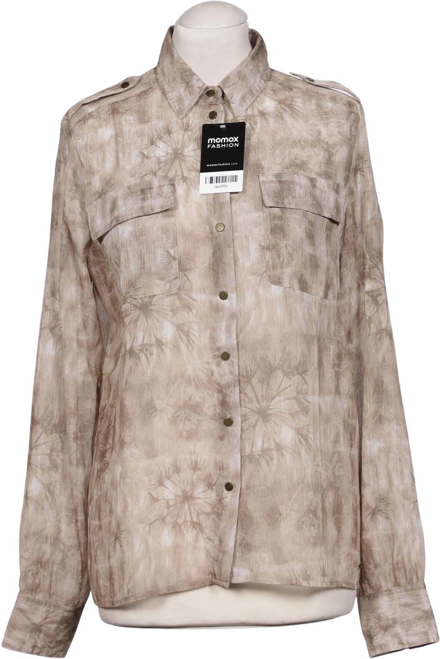 Revolution Race Damen Bluse, Beige, Gr. M, kein / Etikett - Second Hand