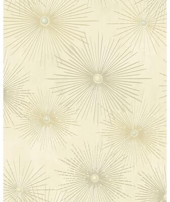 NextWall Starburst Geo Peel and Stick Wallpaper