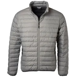 Daunenjacke "JN1140" - S - silver-melange/graphite