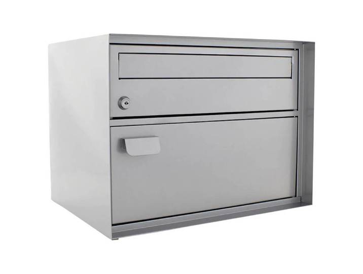 Rottner Briefkasten Swiss Mailbox Edelweiss silber