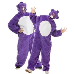 buttinette Bärenkostüm unisex, lila