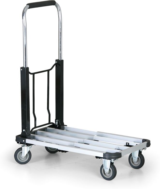 B2B Partner Plattformwagen, Alukarre klapbar, Tragfähigkeit 150 kg