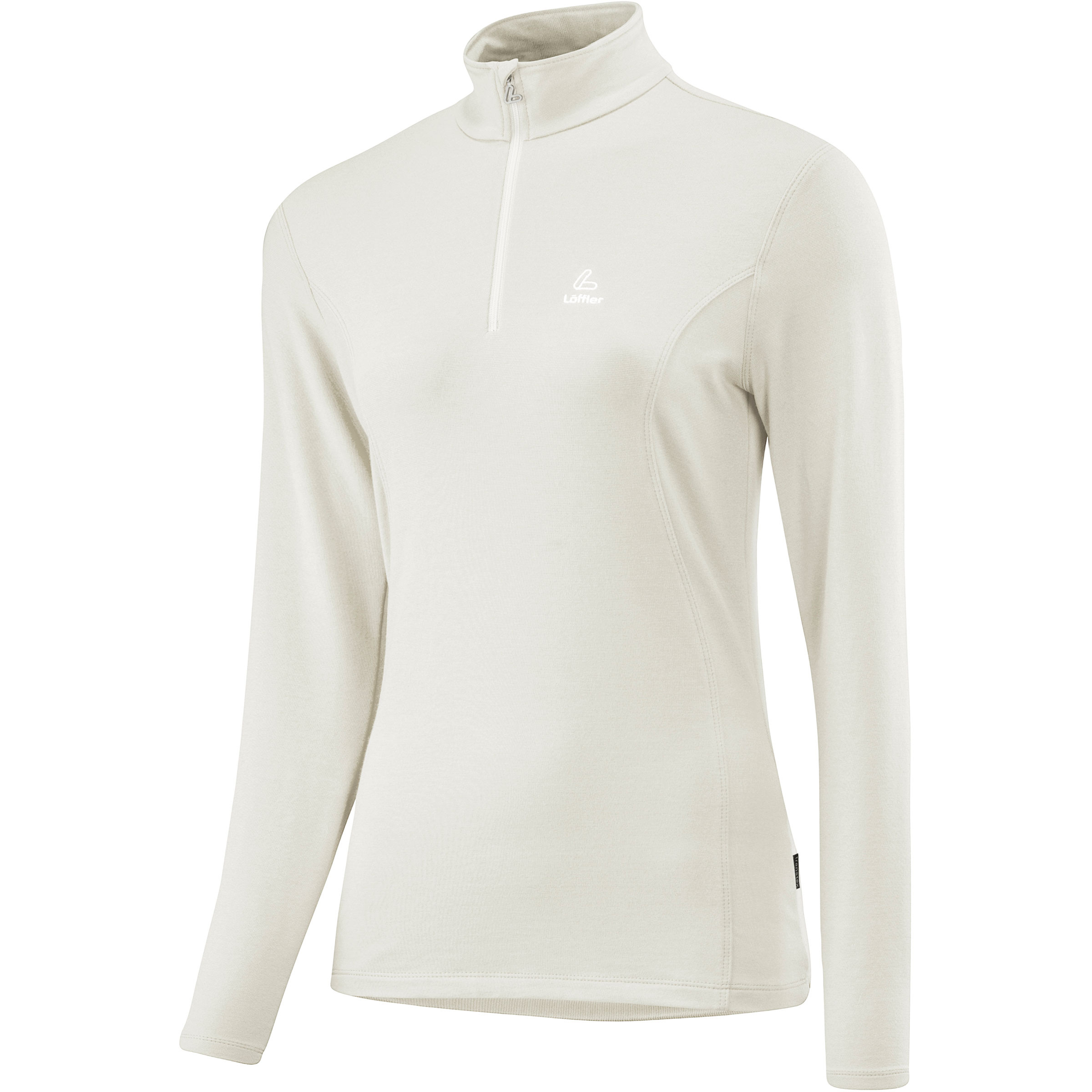 Löffler Basic Transtex Damen Longsleeves weiss Größe XS Trekking Elastisch