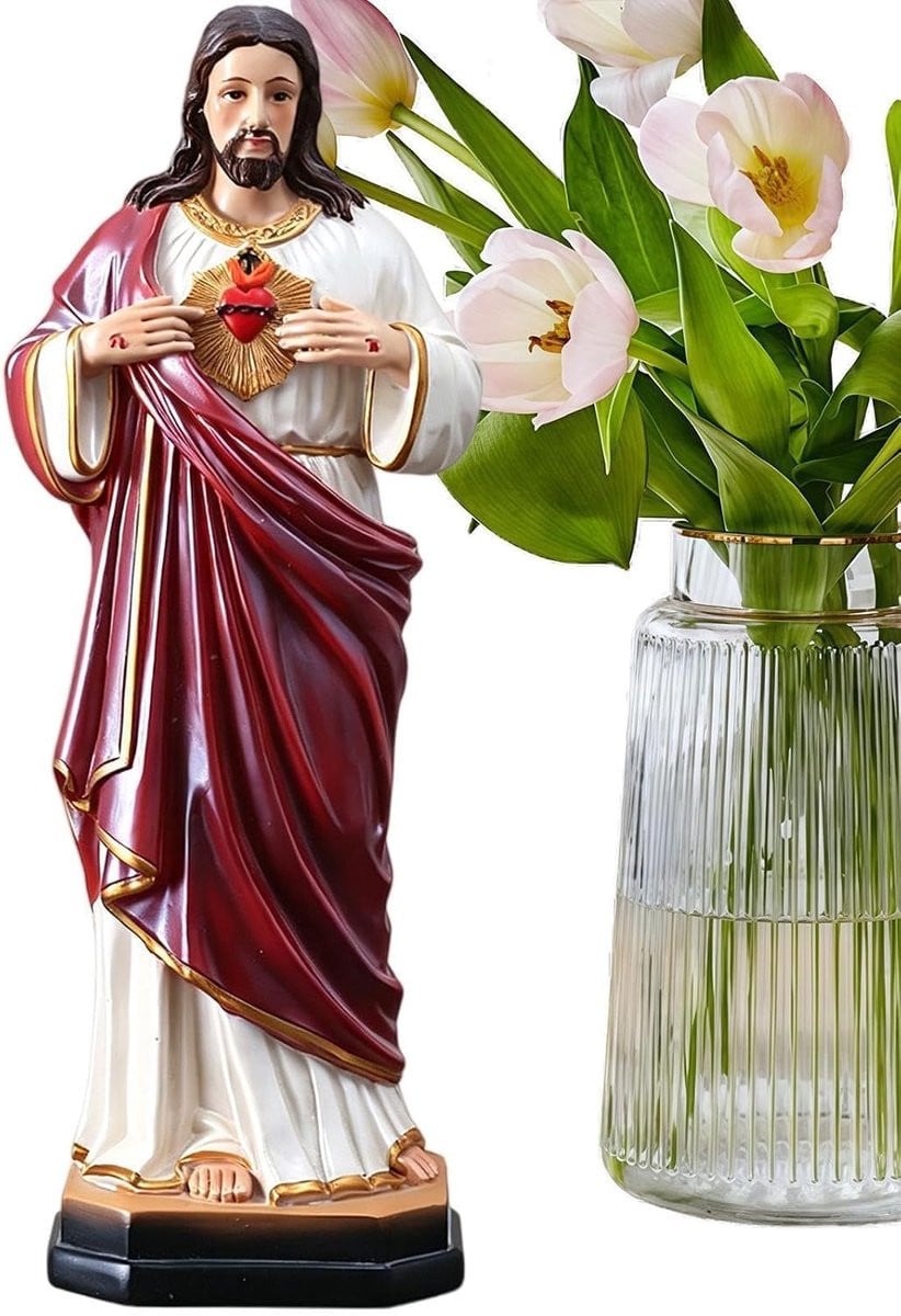 Jezus beeld Christus figuur rustgevende decoratie Hoogte: 215 cm