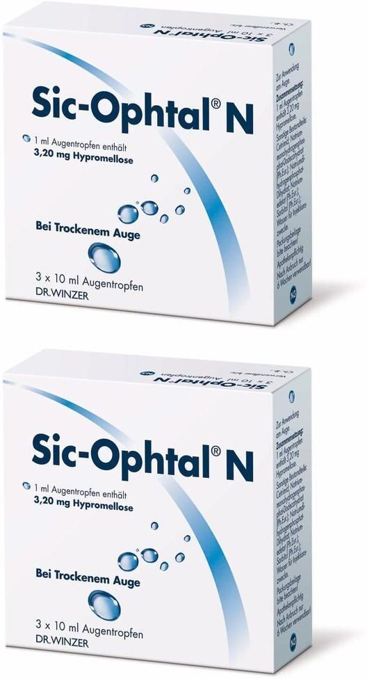 Sic-Ophtal SIC Ophtal N Augentropfen 2x 2x3x10 ml