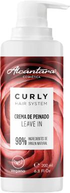 Alcantara Curly Hair System Leave In Styling Cream 200 ml