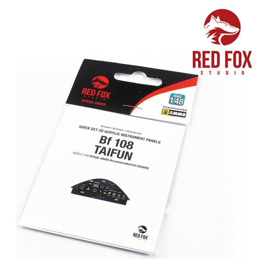 Red Fox 1/48 Bf 108 Taifun (for Eduard kit) (RFSQS-48005)
