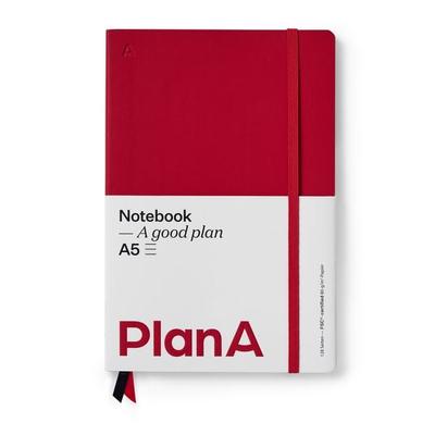 Notizbuch A5 Softcover Liniert Berry Red, von , Bücher.de