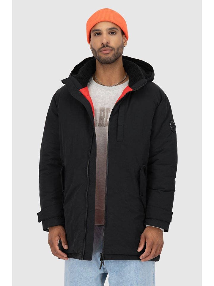 alife and kickin Winterparka "Noel" in Schwarz - S