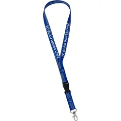 FC Blau-Weiß Linz Lanyard - blau / ONE SIZE