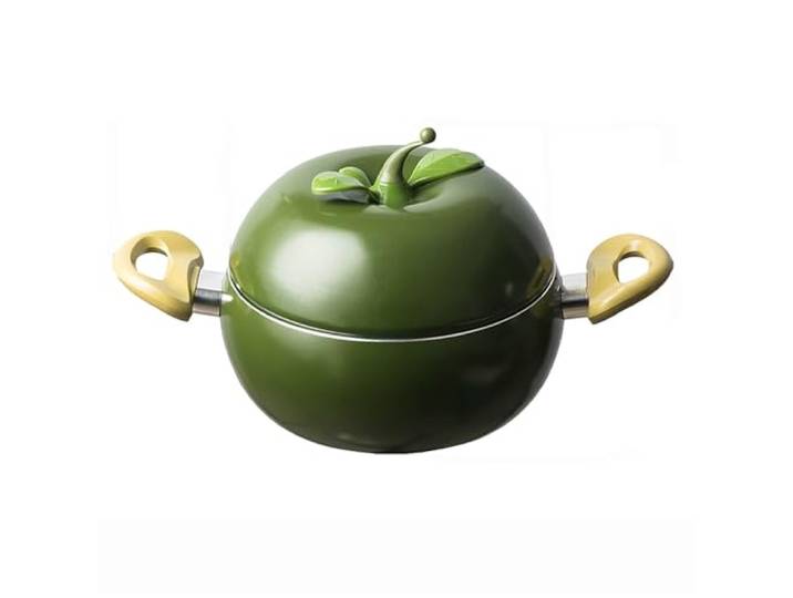 Tontopf, Multifunktions-Kochtopf mit Griffen for Thanksgiving-Grill(Pear pot)