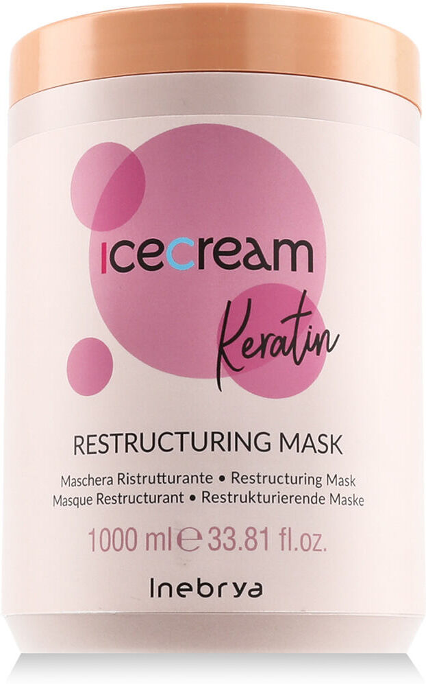 Inebrya Ice Cream Keratin Restructuring Mask 1000 ml