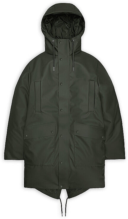 RAINS Regenjacke NOME LONG olive   XL XL