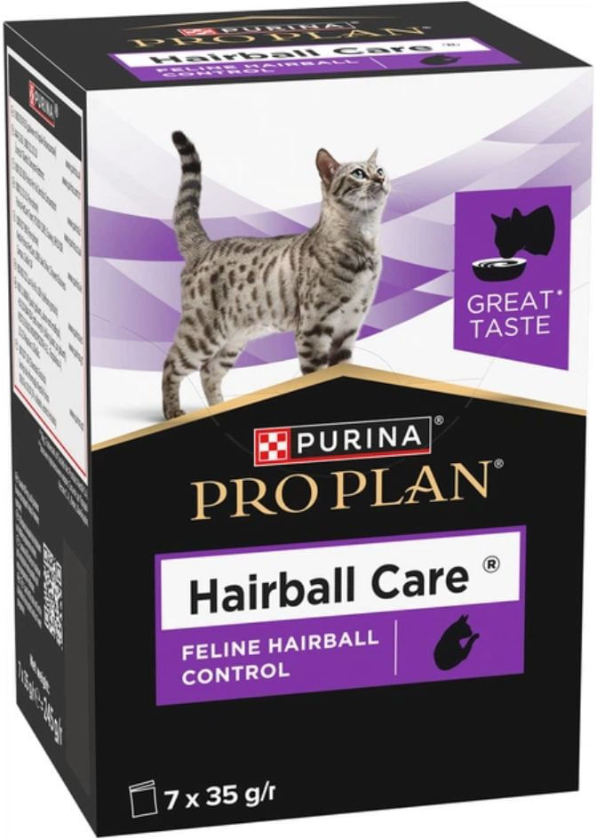 Purina Pro Plan Boli di Pelo per Gatti Adulti Multipack 7x35g 7X35GR