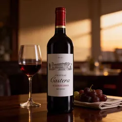 Chateau-Castera 2021 Château Castera Cru Bourgeois 2021 Cabernet Franc,Cabernet Sauvignon,Merlot,Petite Verdot Frankreich