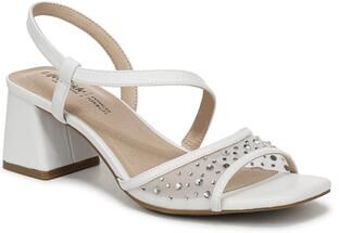 Women's Cheyenne Slingback Sandal by LifeStride in White (Size 8 M)
