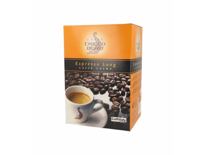 Chicco D Oro capsules Caffitaly System Espresso Long Kaffee – Diverse Kaffeekapseln/Kaffeepads – braun'