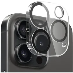 Crong Lens Shield - Glas für Kamera a Objektiv für iPhone 16 Pro / iPhone 16 Pro Max / iPhone 15 Pro / iPhone 15 Pro Max