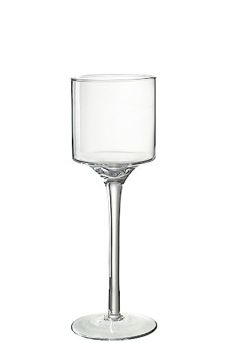 J-Line Seni Windlicht van Glas in Transparant - Medium