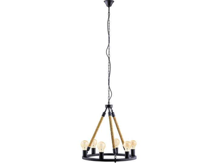 Eglo Pendellampe Findlay Schwarz Stahl 150 cm - LED- LED Energiesparlampe