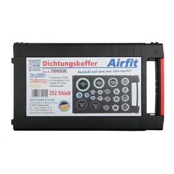 Airfit Universal Dichtungskoffer Sanitär, Heizung, Solar - 252 Teile