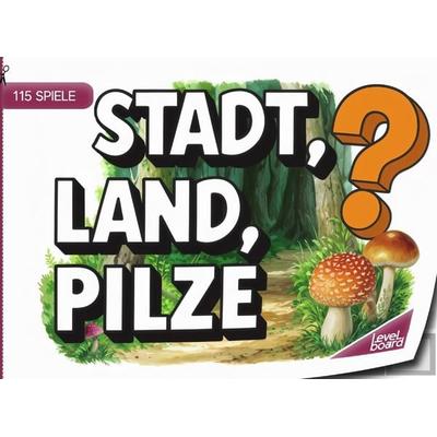 Stadt, Land, Pilze - 115 Spielblöcke, Taschenbuch von LevelBoard Spiele, LevelBoard Spiele, 978-3-693-19815-5