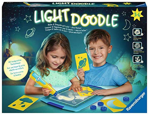 Ravensburger 18084 Light Doodle Maan en sterren