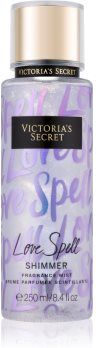 Victoria's Secret Love Spell Shimmer spray corporal com glitter para mulheres 250 ml. Love Spell Shimmer