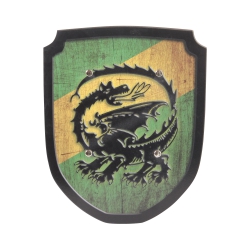 Bartl Schild grün - gelb Drache 269701