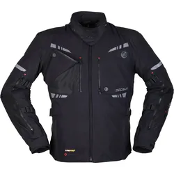 Modeka Taran, Textiljacke wasserdicht - Schwarz - XXL