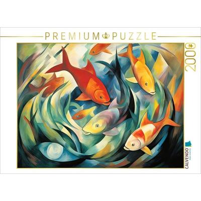 CALVENDO Puzzle Bunte Fische | 2000 Teile Lege-Größe 90x67cm Foto-Puzzle für glückliche Stunden, Sonstige von , Calvendo Puzzle
