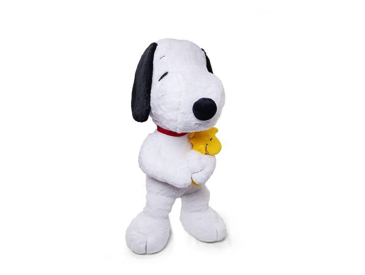 Peanuts Peluche Snoopy avec Woodstock 60cm
