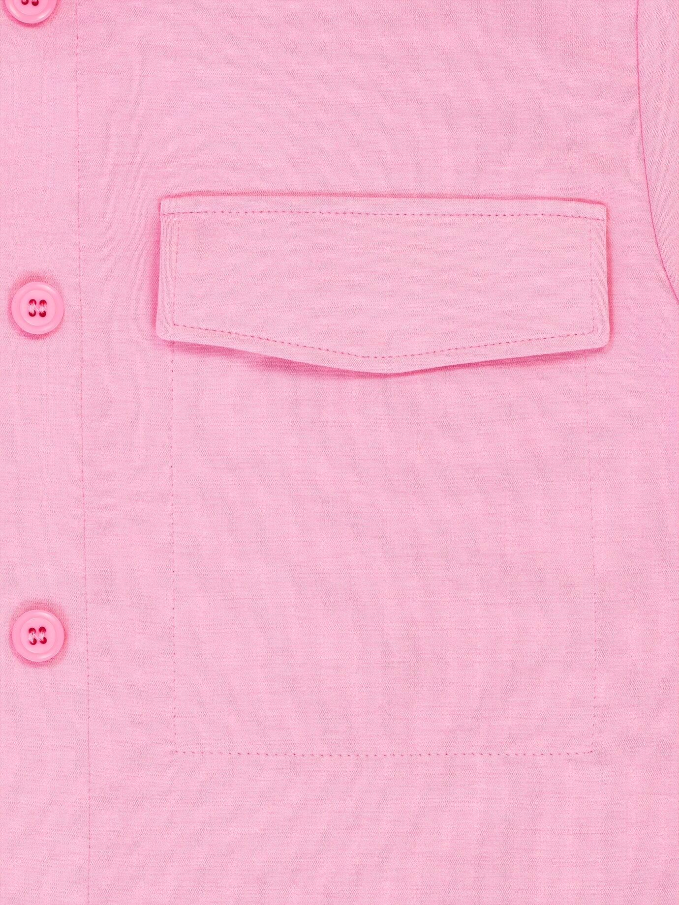 Walbusch Jersey-Hemdjacke, normale Größen, Farbe Pink, 42, lässige Hemdjacke bequem und leicht Damen