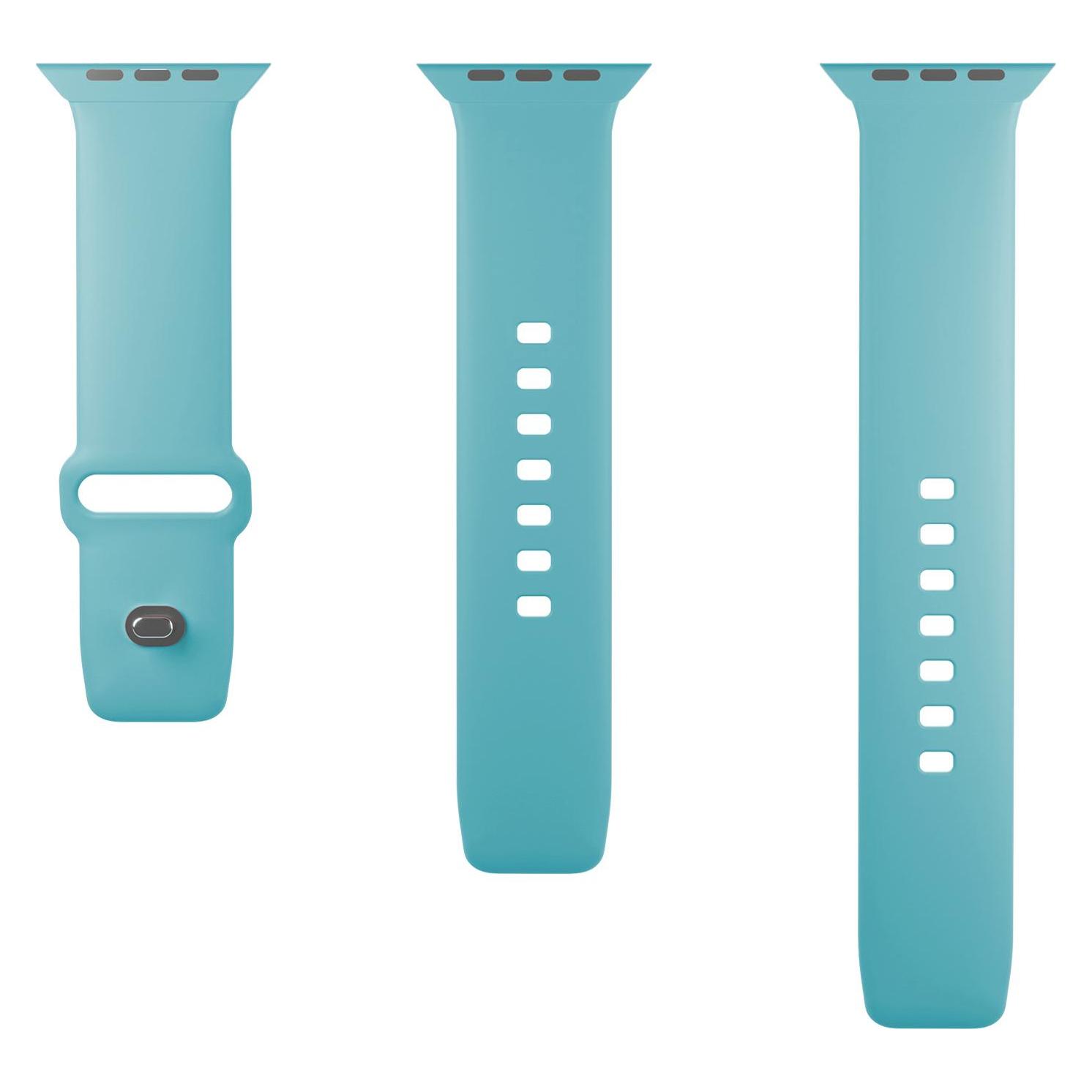 Puro ICON Armband für Apple Watch 42-44-45-49mm (Silikon) (PUICNAW44GRN)