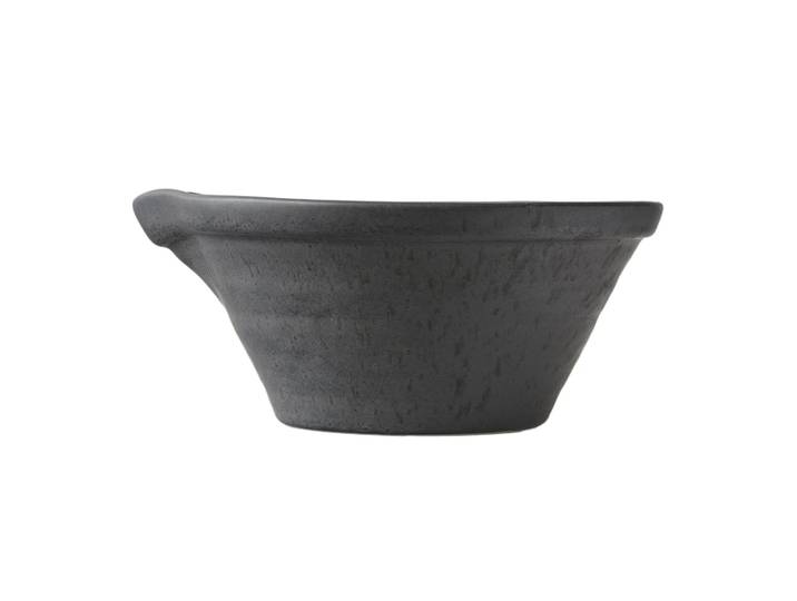 PotteryJo Peep deegkom 27 cm mat zwart