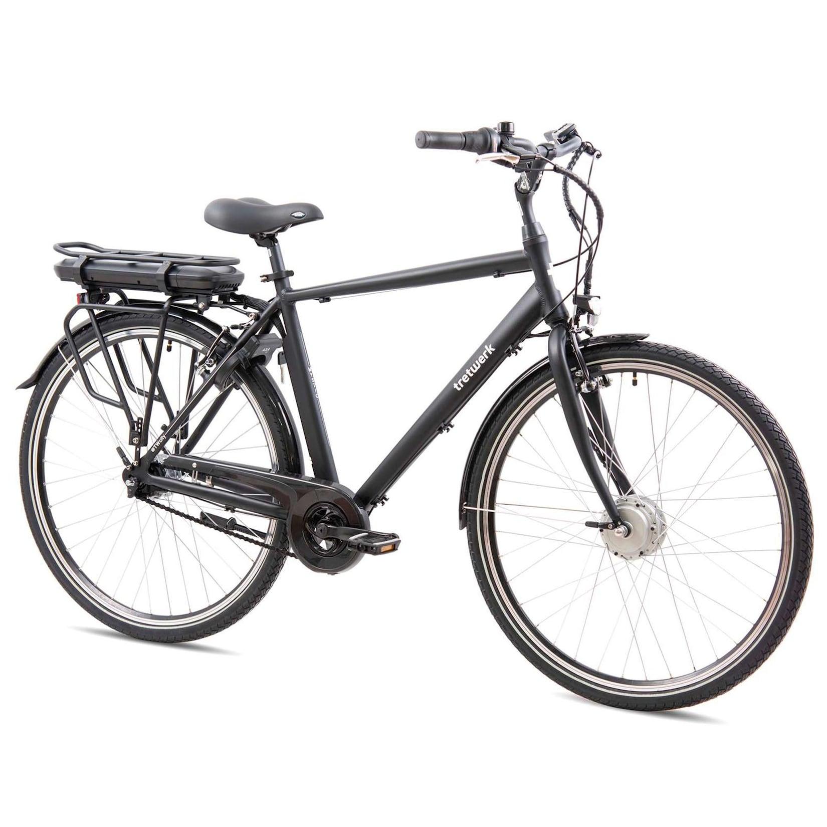 Tretwerk Mystic E Bike 28 Zoll Pedelec 170 - 190 cm Herrenrad Trekking Elektrofahrrad mit Nabenschaltung City E Fahrrad