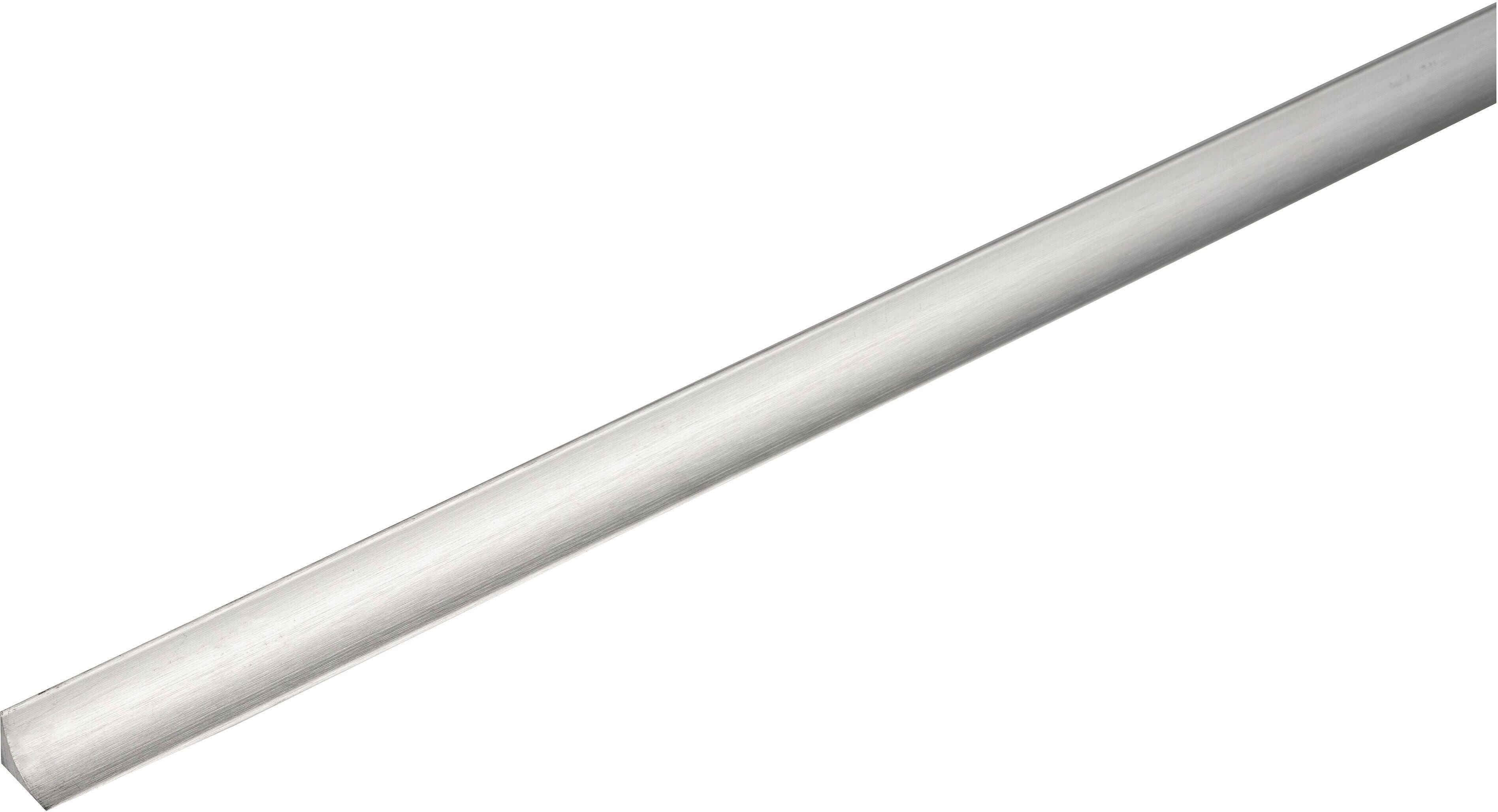 Tecnomat COPRIFILO ANGOLARE ALLUMINIO 15x15 mm 3 m ARGENTO SATINATO