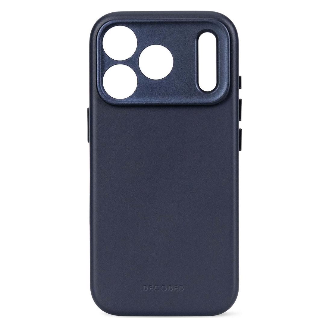 Decoded Leather Backcover for iPhone 18 Pro Midnight (Apple iPhone 18 Pro) (D27IPO18PBC1MT)
