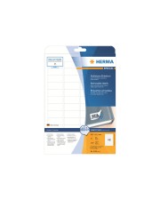 HERMA Special Etiketten Papier matte removable self-adhesive weiß 45.7 x 21.2 mm 1200 25 Bogen x 48 (4346)
