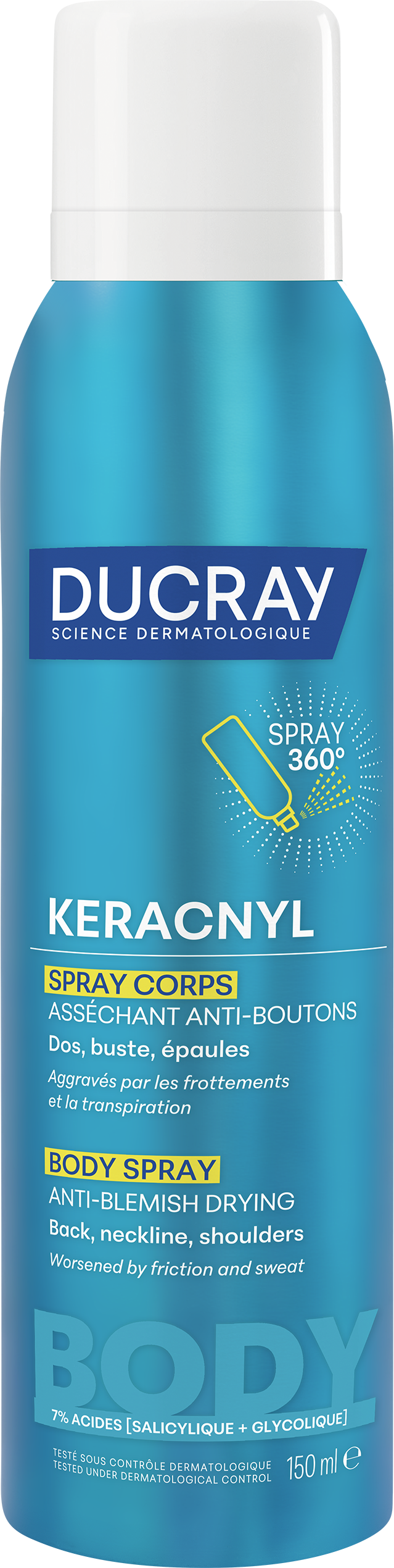 Ducray Keracnyl Body Spray 150 ml