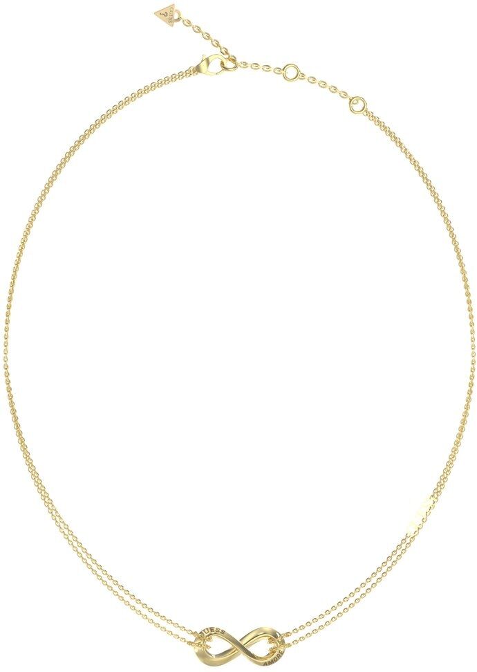 Guess Collar amore de acero. Oro