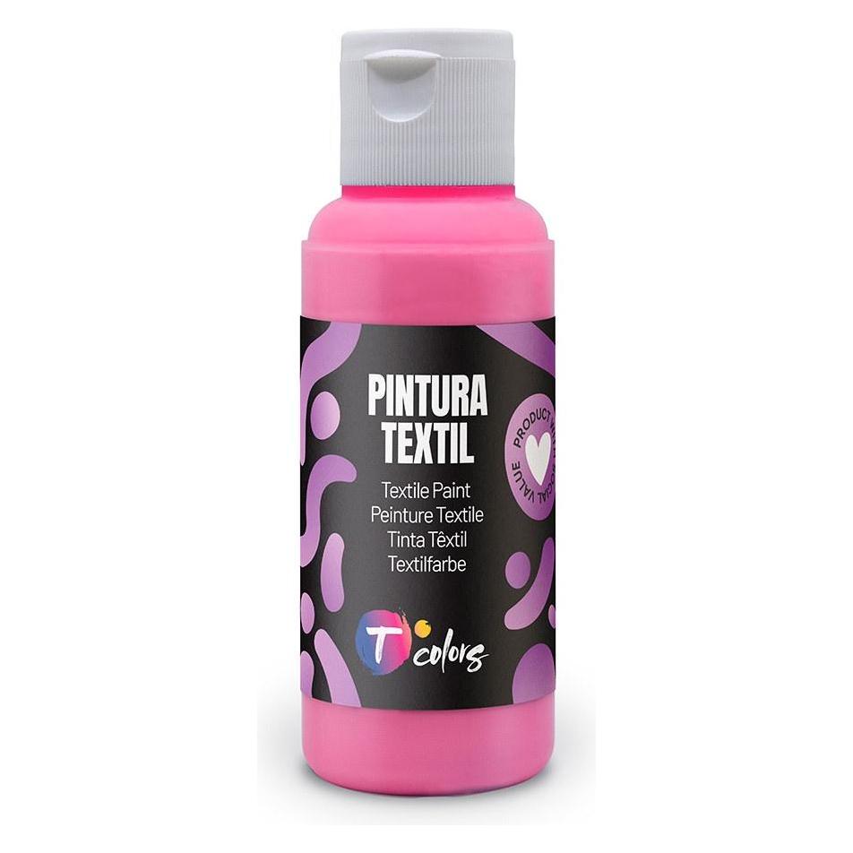 Colors Pink fabric paint, 80 ml (80 ml) (68131781)